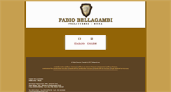 Desktop Screenshot of bellagambi.com