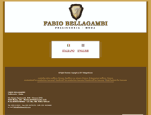 Tablet Screenshot of bellagambi.com